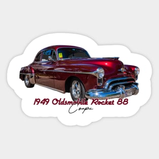 1949 Oldsmobile Rocket 88 Coupe Sticker